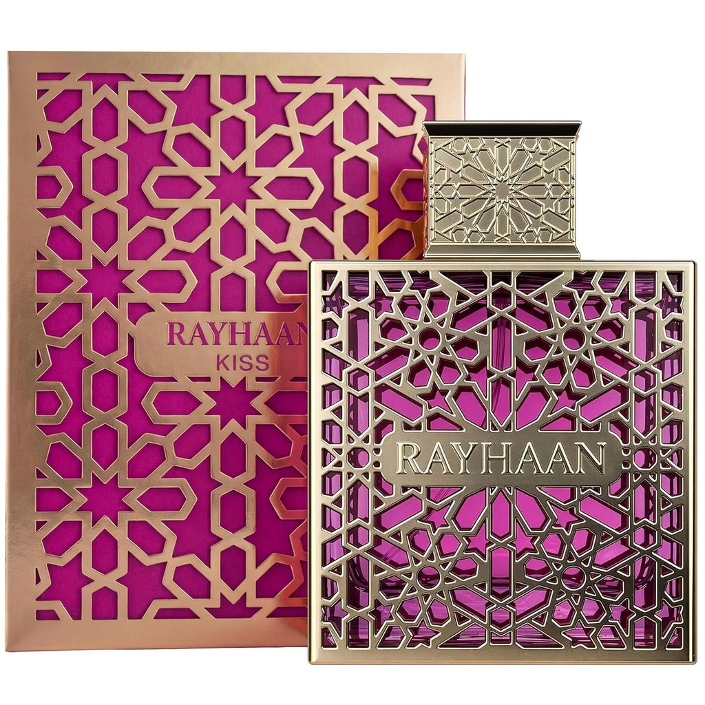 Rayh Kiss – Sweet, Fruity, Gourmand, Floral – Eau de Parfum Spray Long-Lasting Fragrance for Women, 3.4 Ounce / 100 ml
