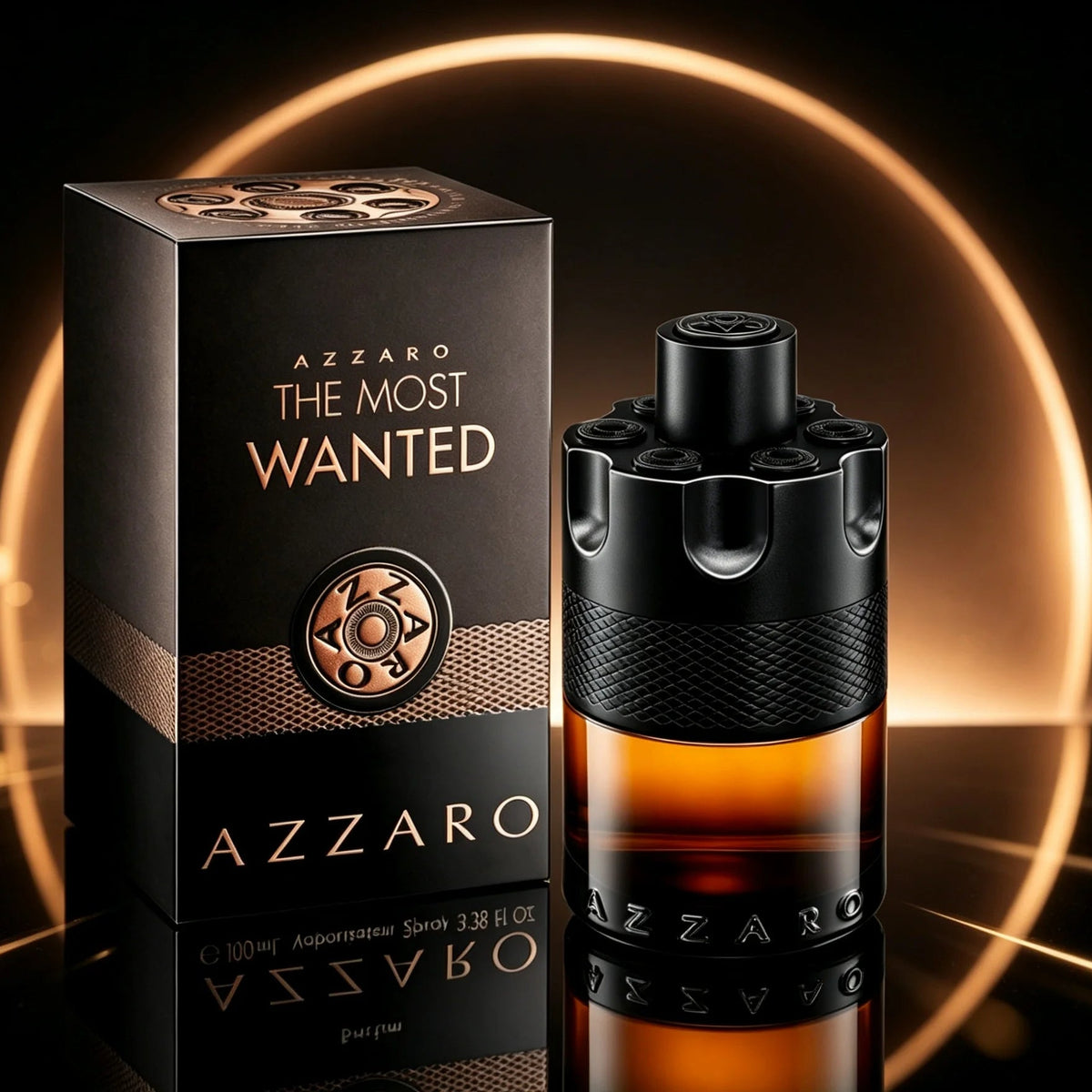 The Most Wanted Azzaro Parfum 100ml Stylish Black Bottle Long Lasting Warm Oriental Fragrance