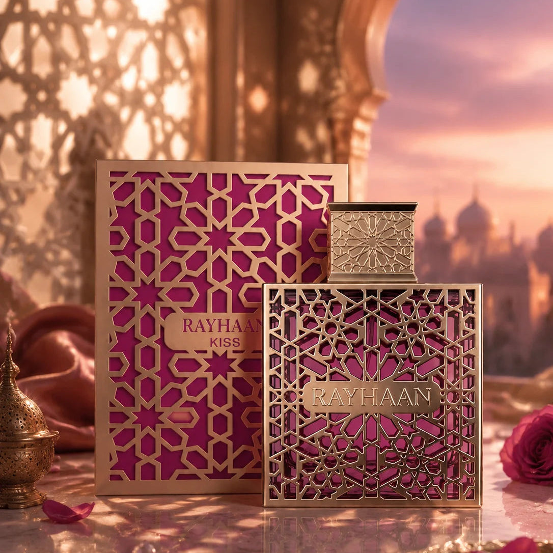 Rayh Kiss – Sweet, Fruity, Gourmand, Floral – Eau de Parfum Spray Long-Lasting Fragrance for Women, 3.4 Ounce / 100 ml