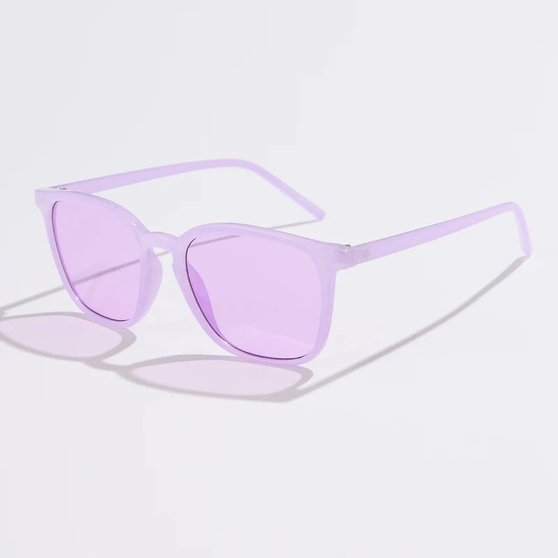 Fashion Small Square Sunglasses Men Women Colorful Frame Sun Glasses Female Oculos Y2K Retro Gradient Hip Hop Shades UV400