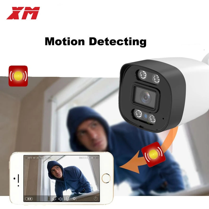 HD 2MP 5MP AHD XVI/CVI/TVI/CVBS Security Bullet Camera Outdoor Indoor Weatherproof  4pcs Array IR LEDs for CCTV DVR System