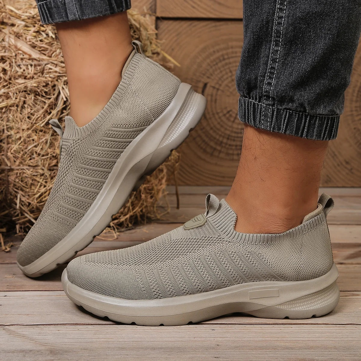 Men's Solid-Color EVA Casual Shoes - Lightweight and Comfortable Sole - Suitable for Daily Wear on the Feet Free Shipping Shoe
