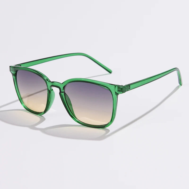 Fashion Small Square Sunglasses Men Women Colorful Frame Sun Glasses Female Oculos Y2K Retro Gradient Hip Hop Shades UV400
