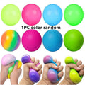 Slow Rising Stress Balls Fidget Toys for Adults Dough Squishy Balls Soft Sensory Calm Down Item for Classroom Autism ADHD