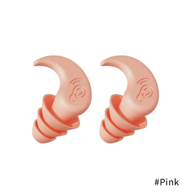 Anti Noise Silicone Earplug Sleep Noise Reduction Ear Plug Canceling Soundproof Ear Plugs Waterproof Swimming Soft Ear Protector