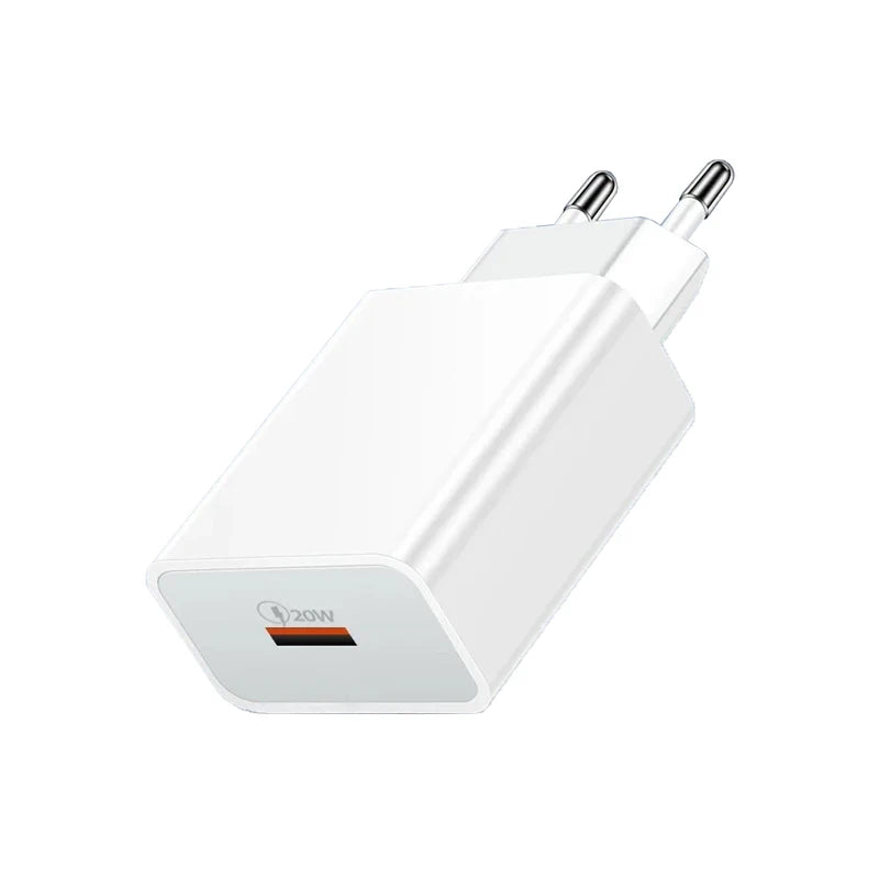 EU Plug Fast Charging Adapter 1M Data Wire For Samsung S25 S24 S23 Xiaomi 15 14 13 Pro LG Transsion Type C Port Chargers Cable