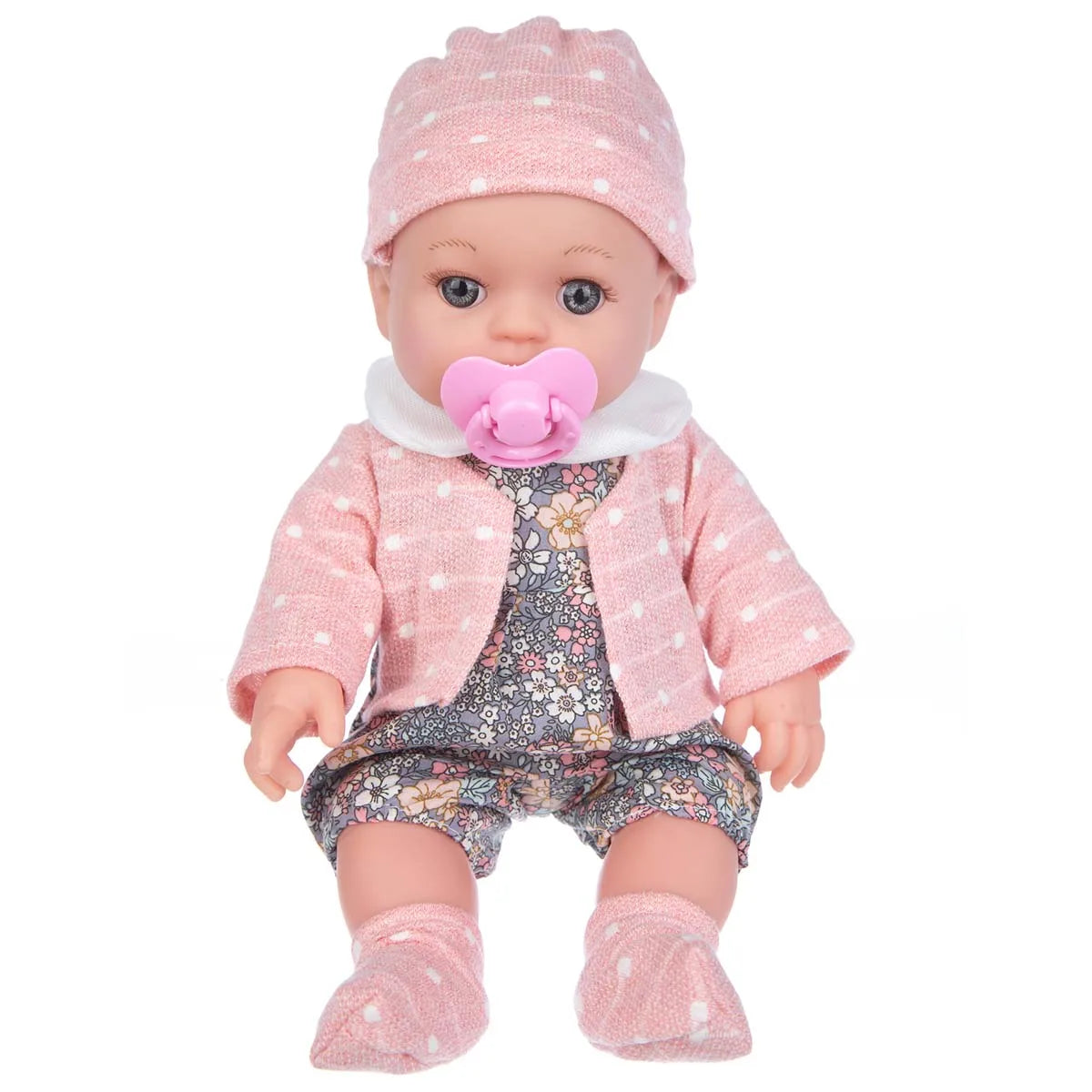 12inch 30cm Reborn Doll with Clothes Baby Doll Can Be Washed Soft Appease Education Newborn Baby Doll Children's Toys Gift