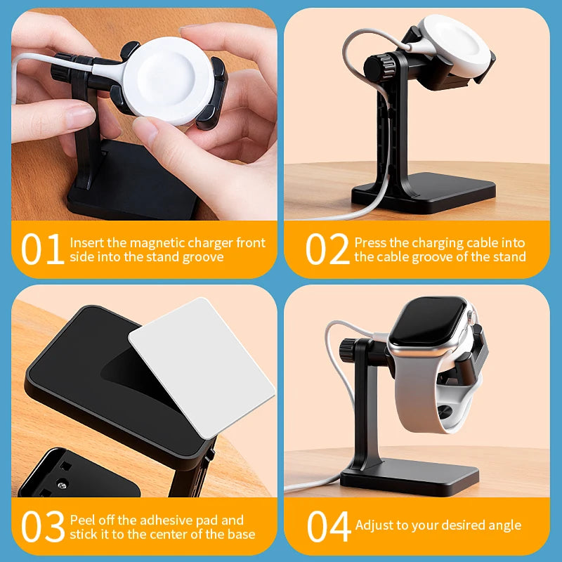 Universal Smart Watch Stand Holder For Charging Suitable for Samsung, Apple, Huawei, Xiaomi and Other Smart Watches