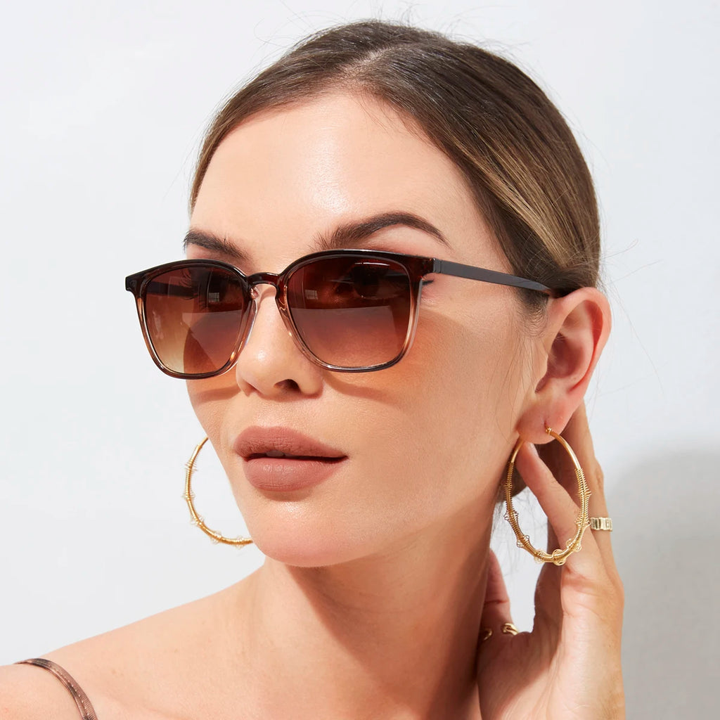 Fashion Small Square Sunglasses Men Women Colorful Frame Sun Glasses Female Oculos Y2K Retro Gradient Hip Hop Shades UV400