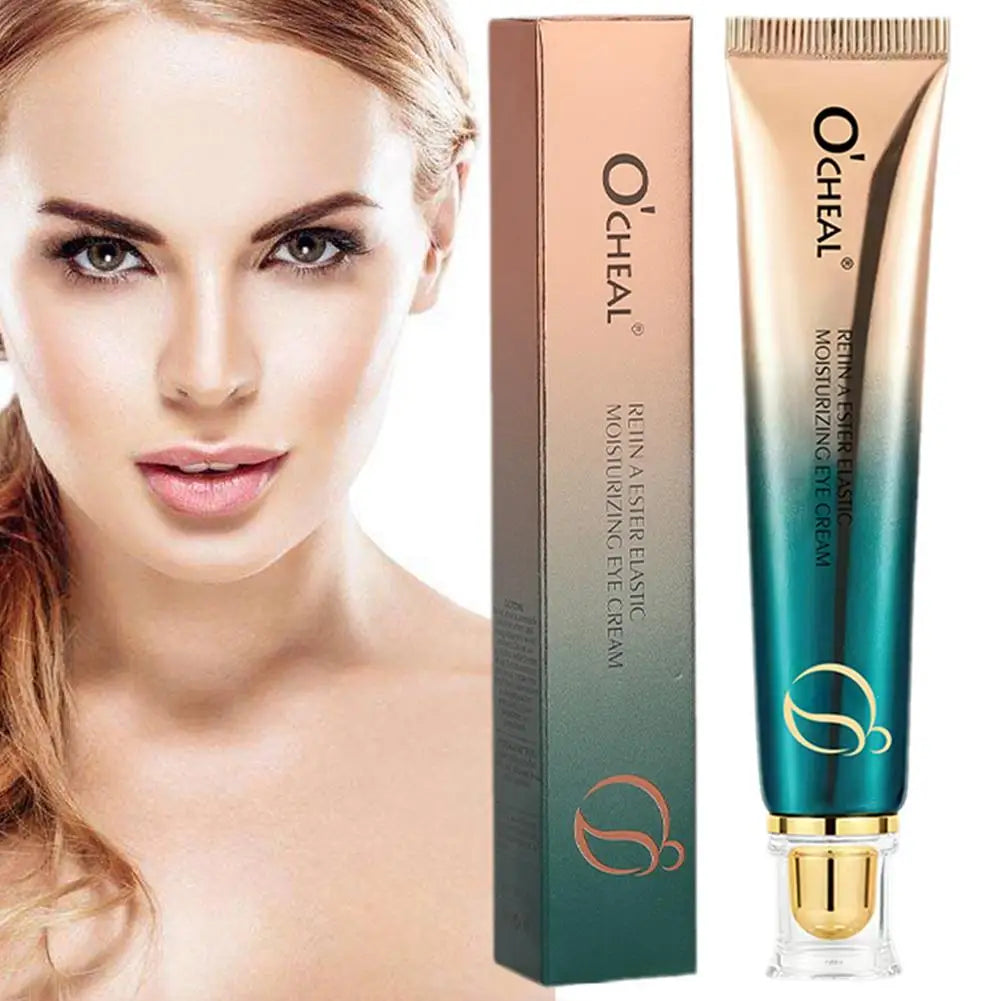 Lots OCHEAL Eye Moisturizing Cream Fades Fine Lines Anti Dark Circles Eye Serum Remove Eye Bag Puffiness Anti-Aging Eye Care