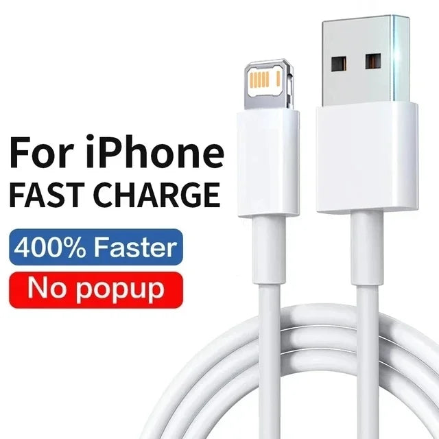 20W PD USB to Lighting USB C to Lighting Fast Charger Cable For Apple iPhone 14 13 12 11 Pro Max X XR Plus iPad Data Sync Line