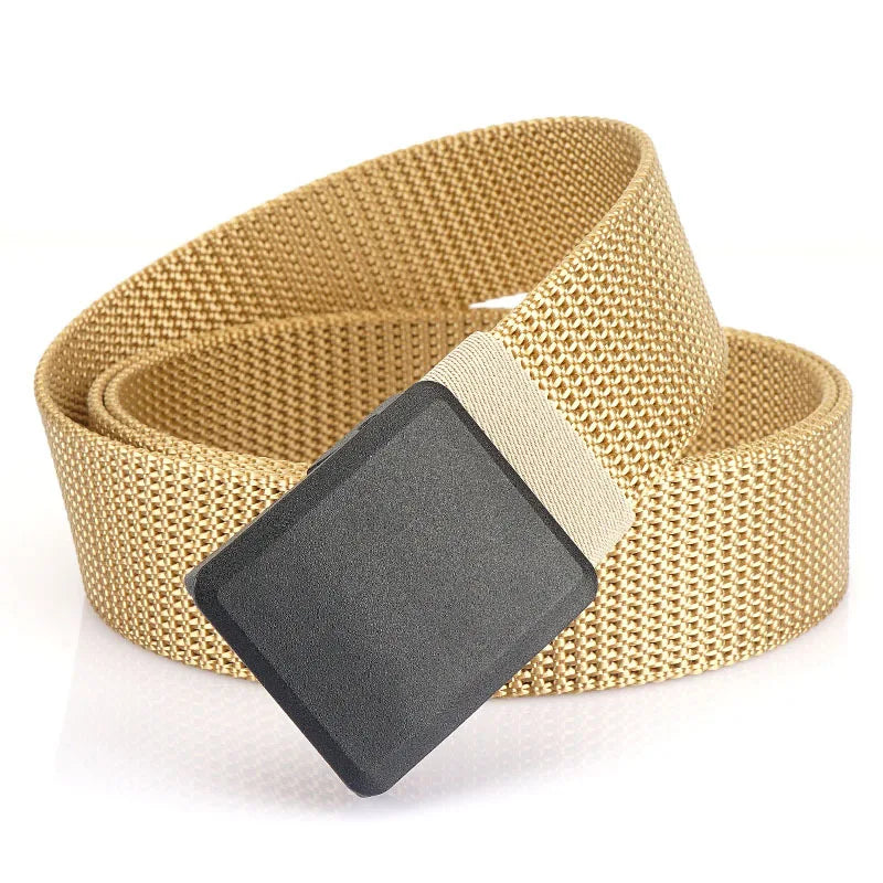 Military Automatic Buckle Nylon Belt Outdoor Hunting Multifunctional Tactical Canvas Belt High Quality Men Belt