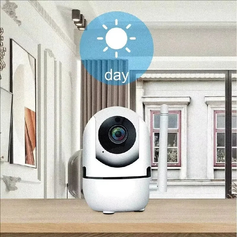 WiFi IP Camera: Smart Home Auto Tracking, 1080P, Full Night Vision, Wireless CCTV Baby Security