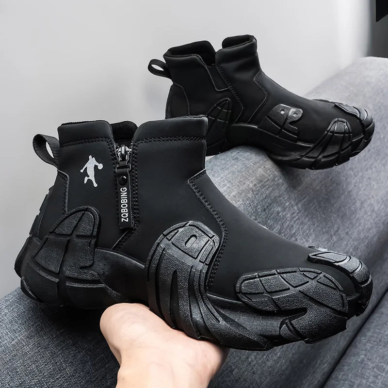 Large Size Men's Shoes, Thick-Soled Lightweight Casual Shoes, Gift for Boyfriend's Birthday, Trendy Versatile Sneakers, Comfortable Holiday Gift, Running Shoes