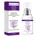 Instant Face Lift Cream with Hyaluronic Acid for Wrinkles. Firming Solution.