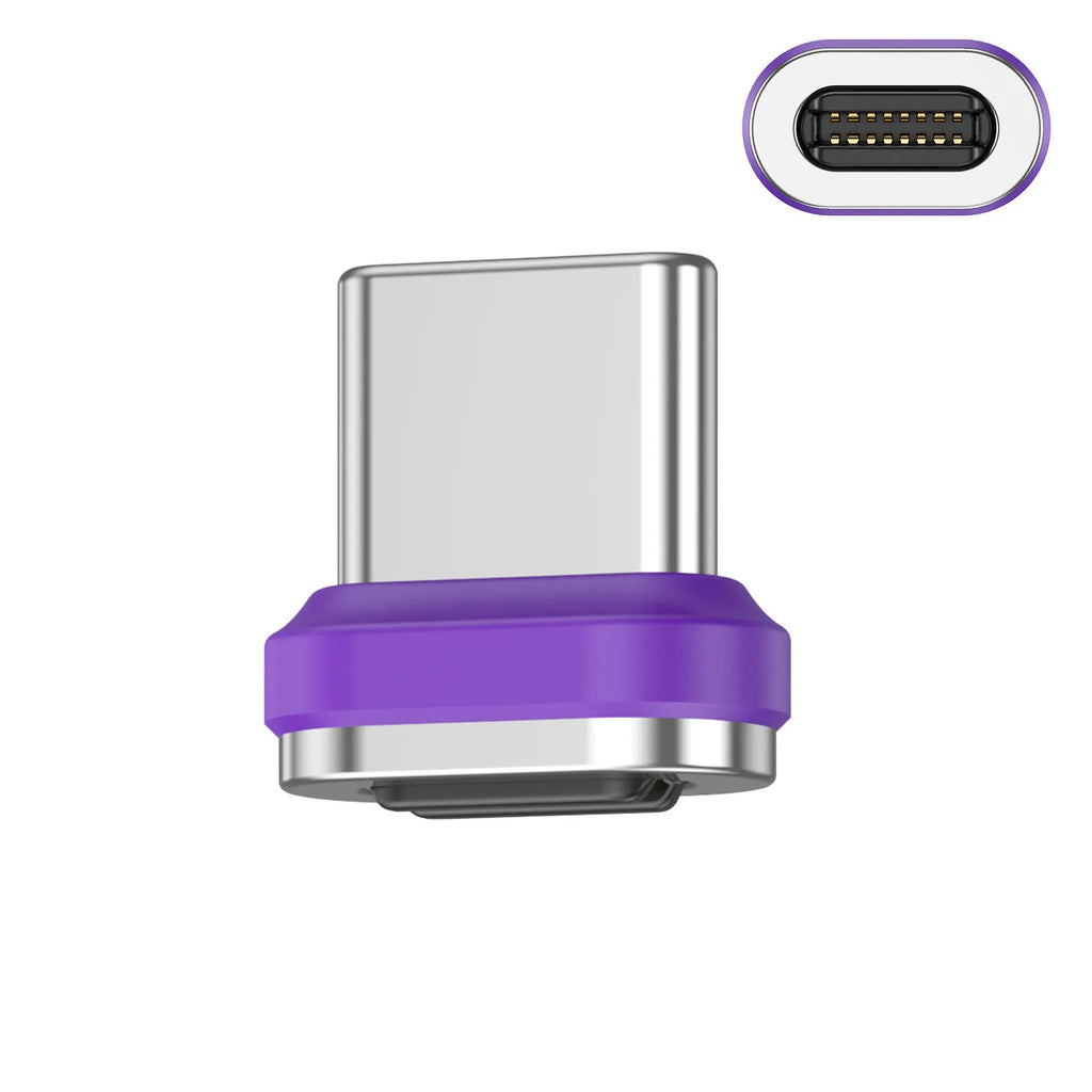 USLION 240W Type C Adapter USB-C to Type-C Fast Charging Cable Magnetic USB C Female Converter for Macbook iPhone 16 15 Xiaomi