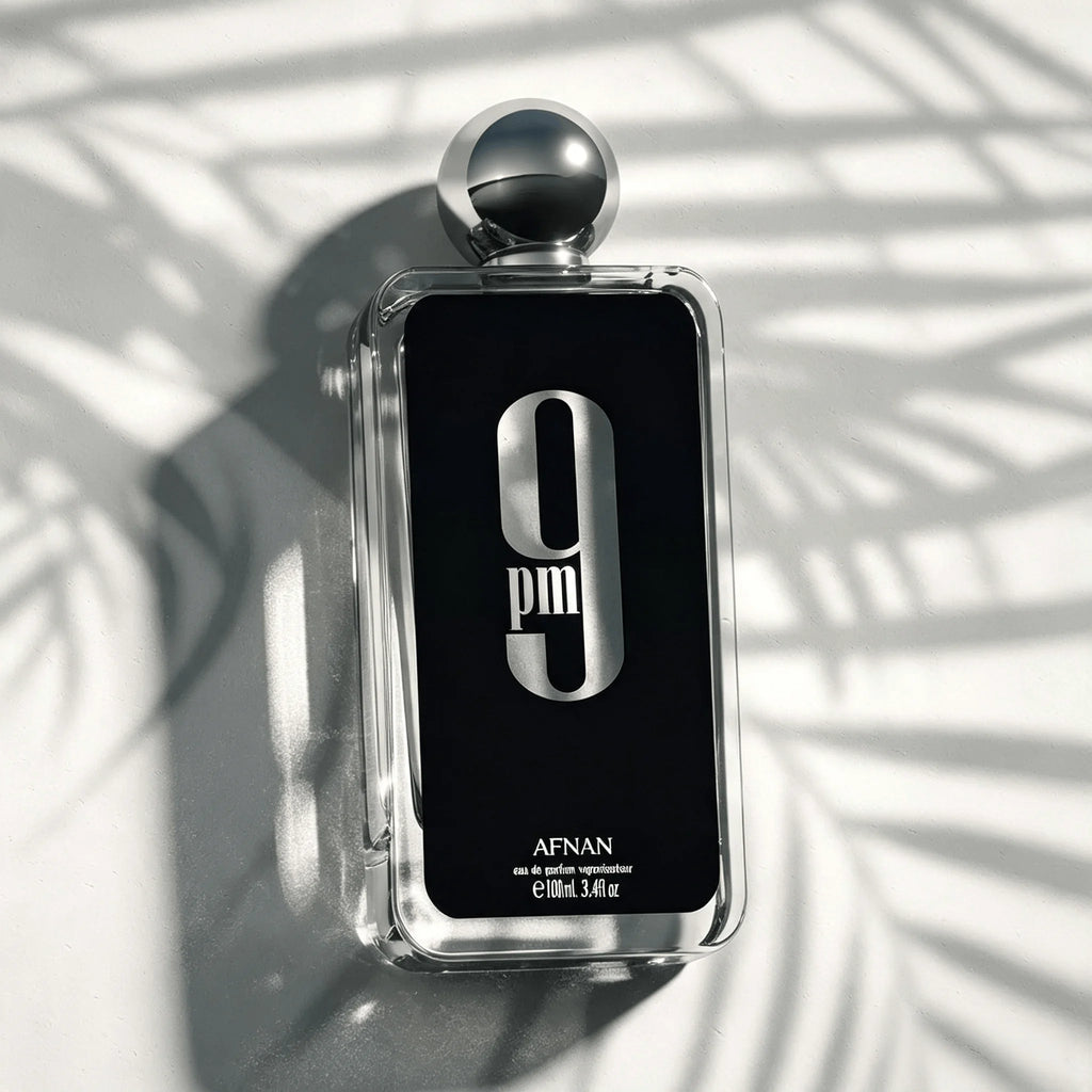 Afnan 9 Pm for Men Eau De Parfum, 3.4 Fl. Oz Refreshing Citrus & Warm Amber Notes |   Long-Lasting Dubai Fragrance for Men & Women |   Ideal Gift Valentine's Day, Anniversaries