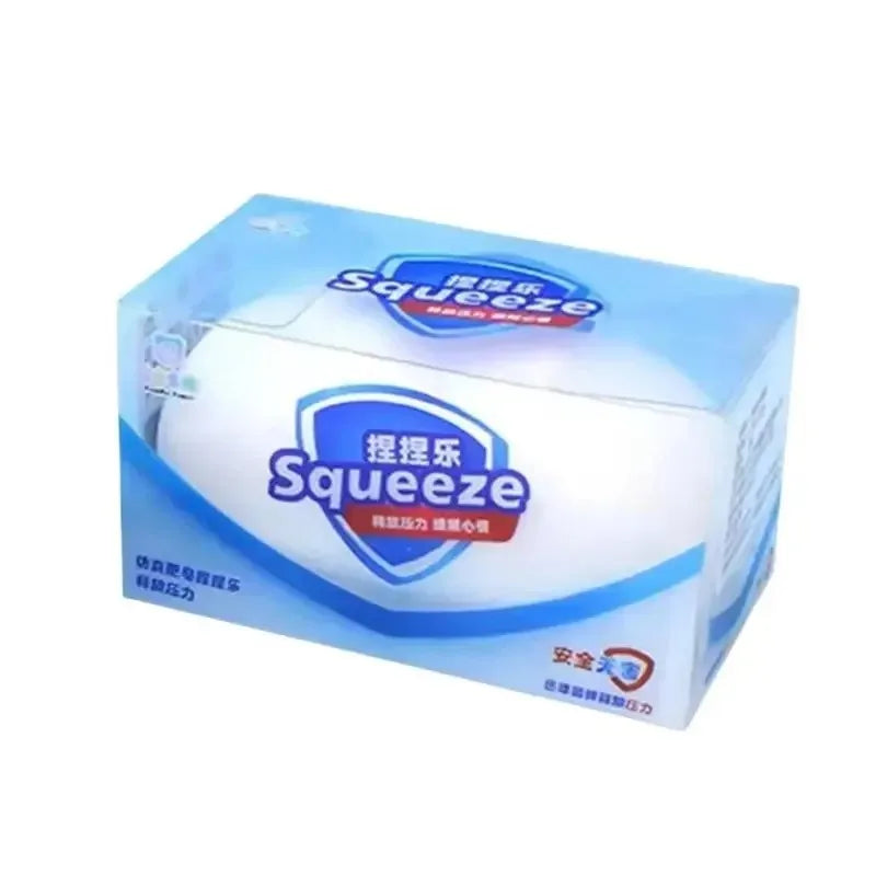 Crunchy Soap Ball Squishy Stress Ball Filled Soft Squeeze Fidget Toy Anti-Stress Anxiety Relief Hand Decompression Toy**