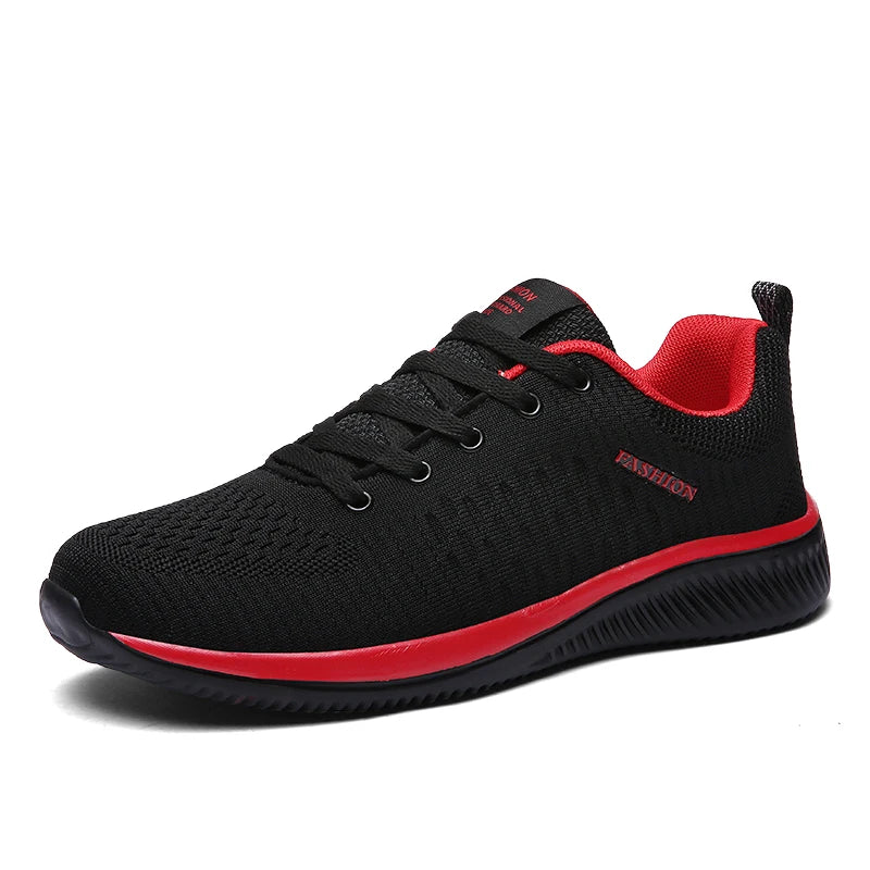 Men Running Spring Autumn Walking Loafers Fashion Casual Sports Shoes Breathable Light Men's Outdoor Shoes Plus Size38-48