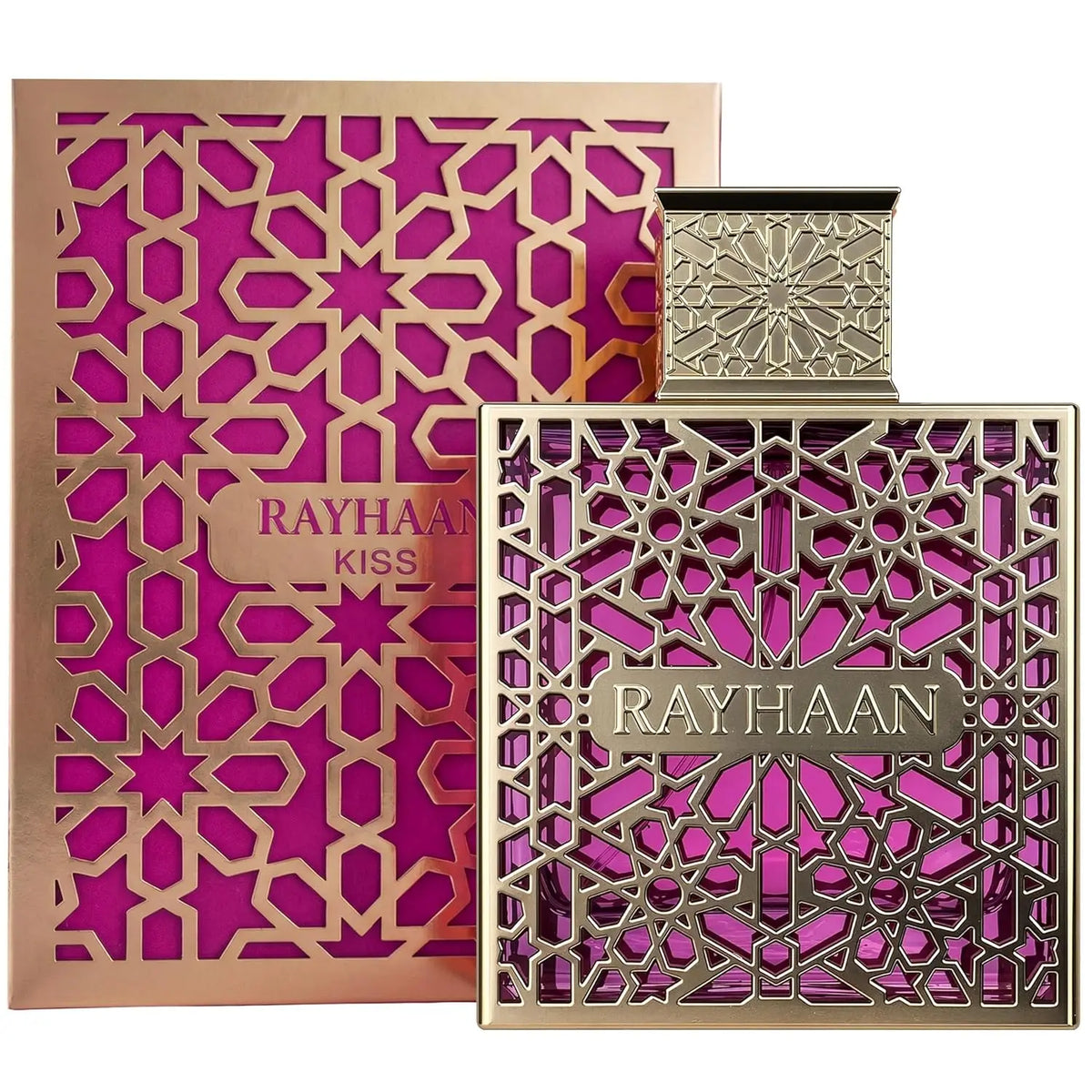 Rayhaan Kiss Sweet, Fruity, Gourmand, Floral Eau De Parfum Spray Long-Lasting Fragrance for Women 100 ml