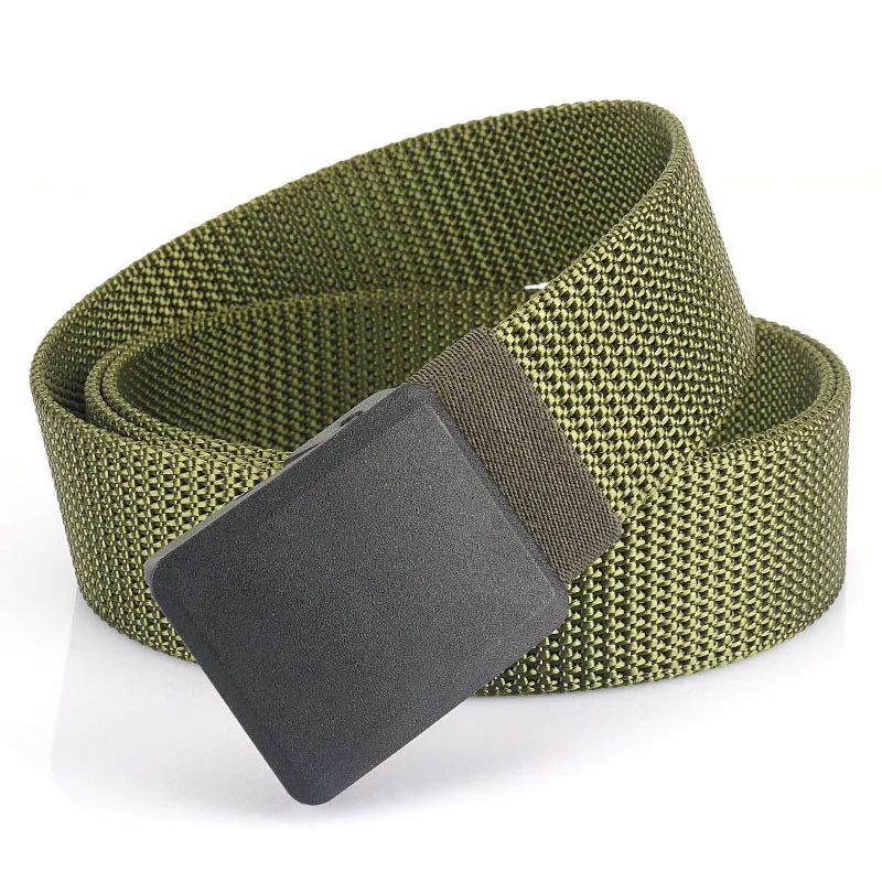 Military Automatic Buckle Nylon Belt Outdoor Hunting Multifunctional Tactical Canvas Belt High Quality Men Belt