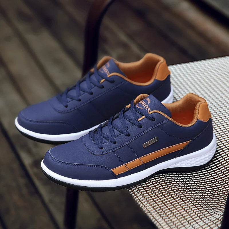 Men's shoes 2024 trend breathable fashion all-match casual sports shoes outdoor non-slip flat shoes trend casual breathable shoe