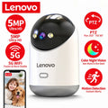 Lenovo 5MP IP Camera 5G/2.4G WiFi Home Indoor HD Wireless Surveillance Camera Auto Tracking 2‑Way Talk Security Baby Monitor