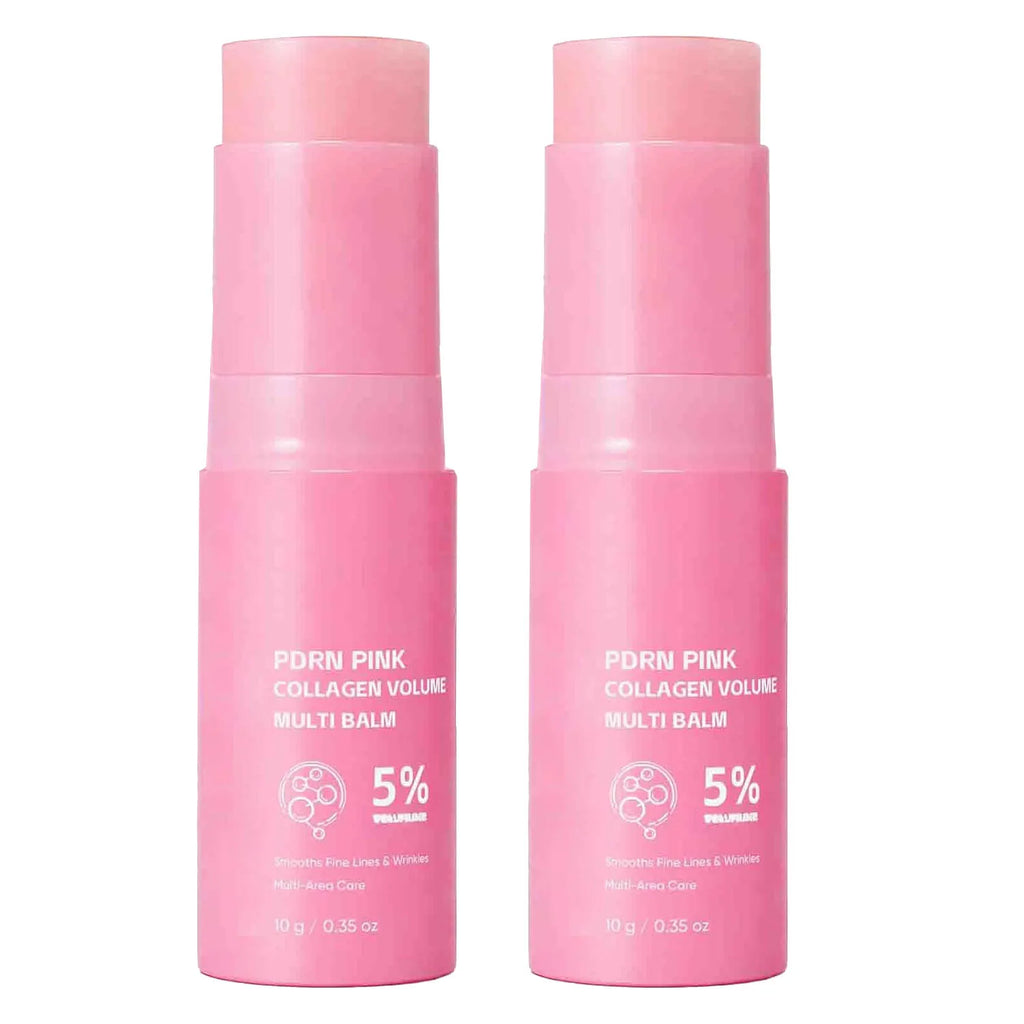 PDRN Pink Collagen Multi Balm Stick NAD+Serum+Moisturizer Face Cream Skin Booster Collagen Wrinkle Face Body Hydrating Firming