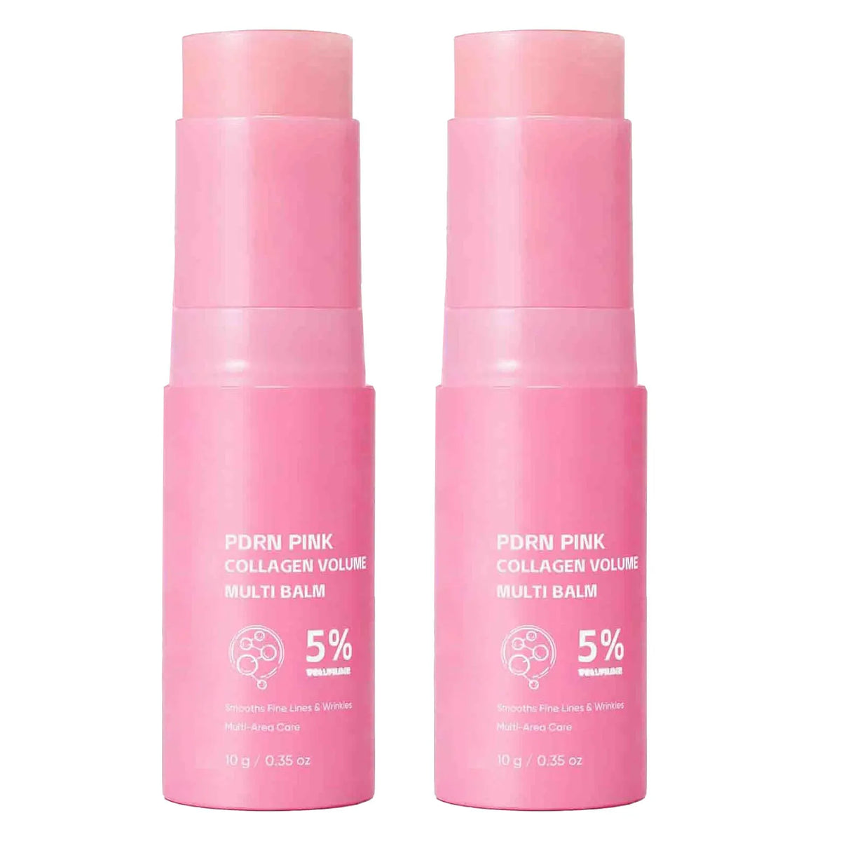 PDRN Pink Collagen Multi Balm Stick NAD+Serum+Moisturizer Face Cream Skin Booster Collagen Wrinkle Face Body Hydrating Firming
