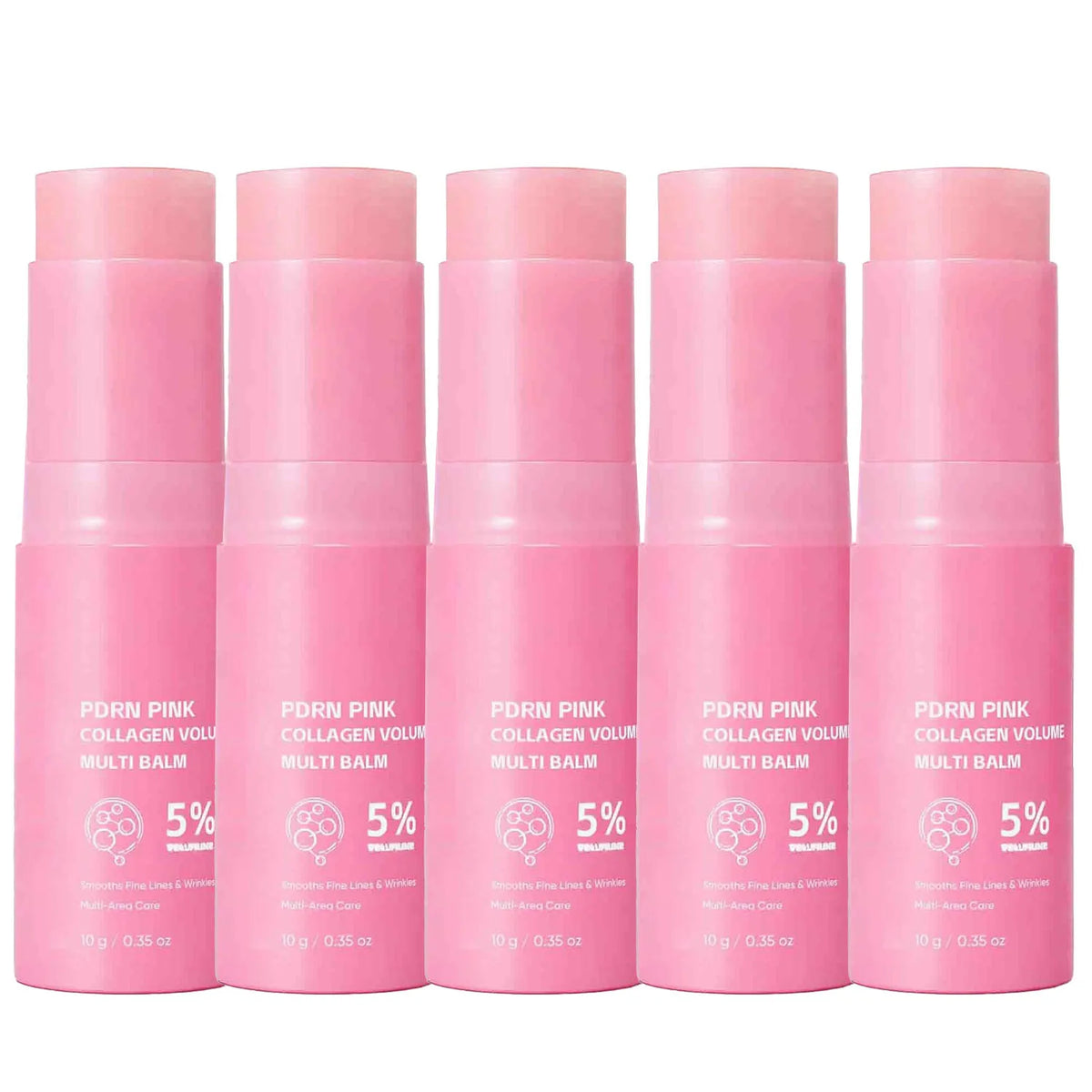 PDRN Pink Collagen Multi Balm Stick NAD+Serum+Moisturizer Face Cream Skin Booster Collagen Wrinkle Face Body Hydrating Firming