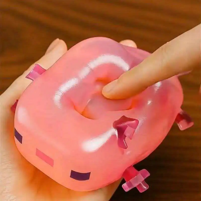 Novelty Cute Axolotls Squishy Soft Squeeze Slow Rising Stress Relief Sensory Toys for Adults Anxiety ADHD Party Birthday Gifts