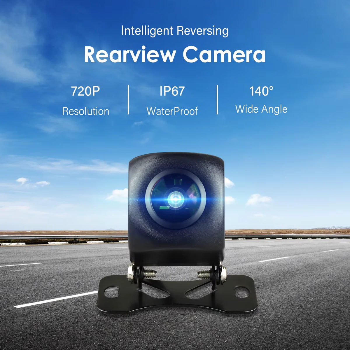 Hizpo 720P 1080P AHD Rear View Camera 140 ° 150 ° 170 ° 360 ° Wide Angle Waterproof Night Vision Universal Reverse Parking Assistance
