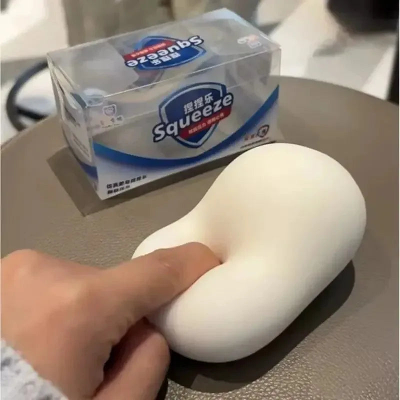 Crunchy Soap Ball Squishy Stress Ball Filled Soft Squeeze Fidget Toy Anti-Stress Anxiety Relief Hand Decompression Toy**