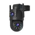 Jooan 4K 8MP HD Wifi PTZ Camera Outdoor 5G Wifi Dual Lens Security IP Cameras 5X Zoom AI Tracking ONVIF CCTV Surveillance Camera