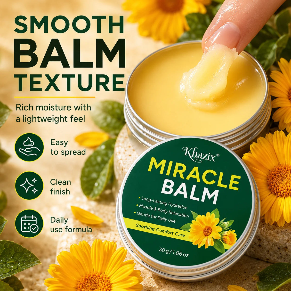 1pcs Magnesium-Infused Moisturizing Cream, 30g Knee & Joint Skin Care Balm for Men Women Daily Routine