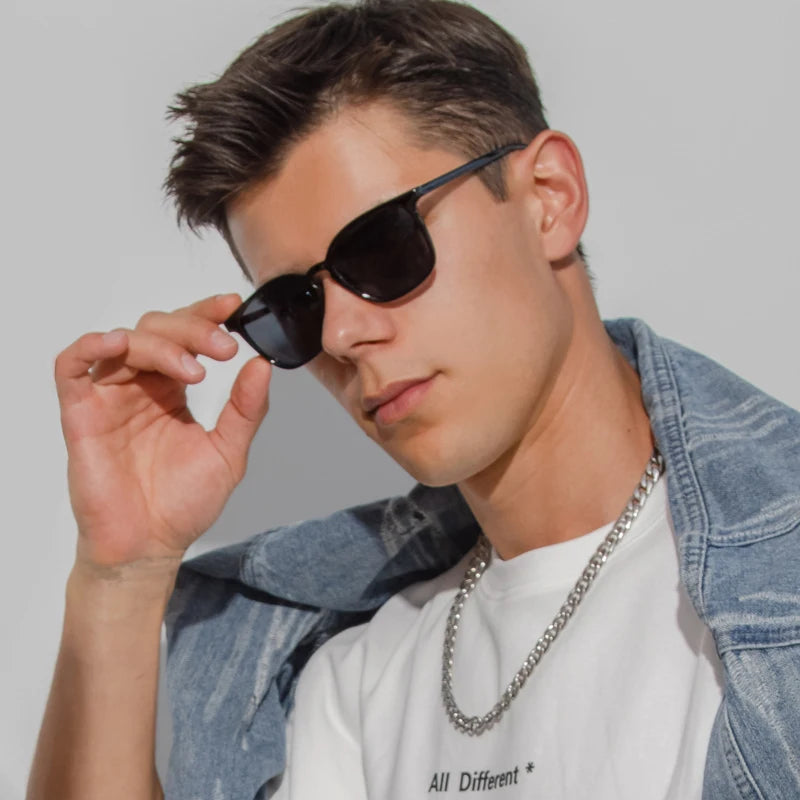Fashion Small Square Sunglasses Men Women Colorful Frame Sun Glasses Female Oculos Y2K Retro Gradient Hip Hop Shades UV400