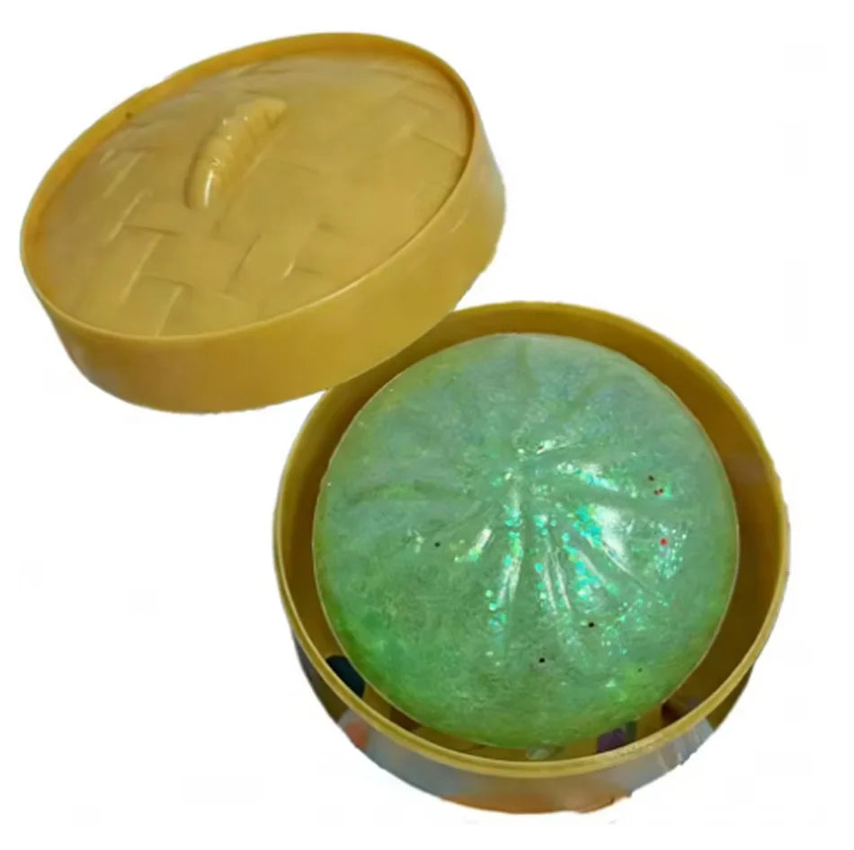 Glitter dumpling squishies Glitter Dumpling Squishy with Box Dumplings Sensory Dumpling Pressure Toy for Stress Relief