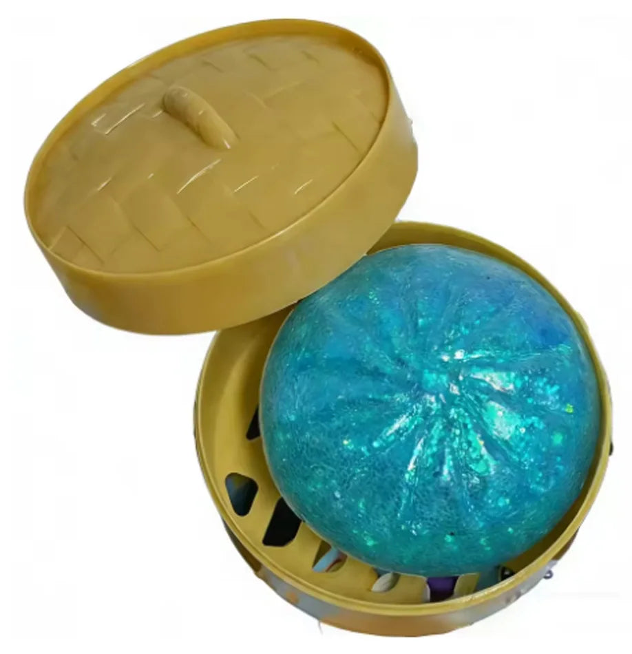 Glitter dumpling squishies Glitter Dumpling Squishy with Box Dumplings Sensory Dumpling Pressure Toy for Stress Relief