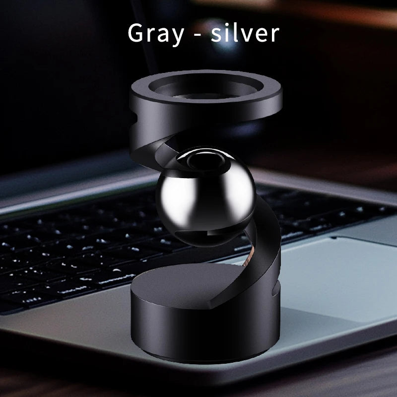 Visual Levitating Desktop Spinning Top Rotating Stress-Relieving Toy Metal EDC Stress-Relieving Toy Festival Gift