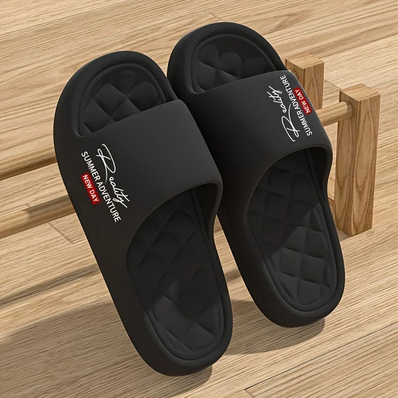 Summer innovative Design EVA Men's Shoes, Soft and lightweight Home Slippers, Suitable for Indoor and Outdoor Leisure Activities